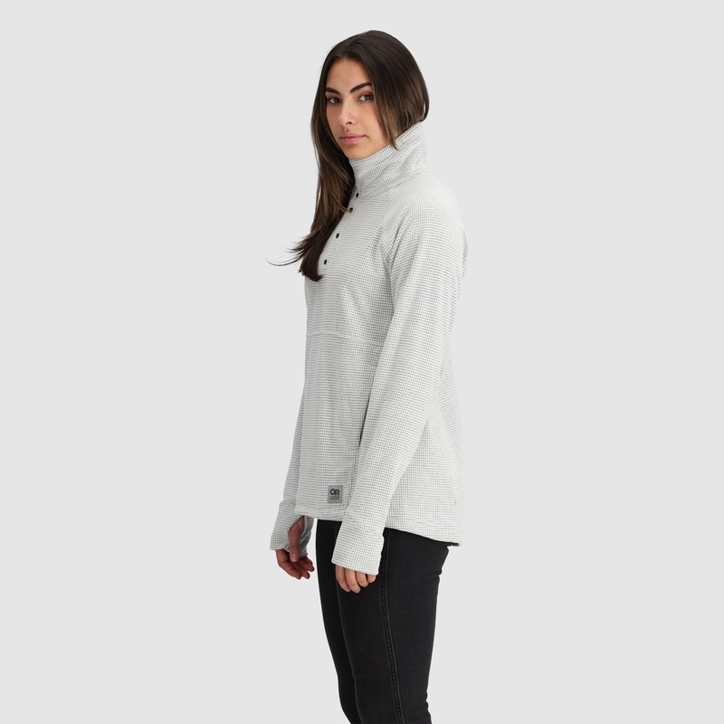 Outdoor Research Trail Mix Snap Pullover Damen Weiß | Österreich-610ZVTKAH