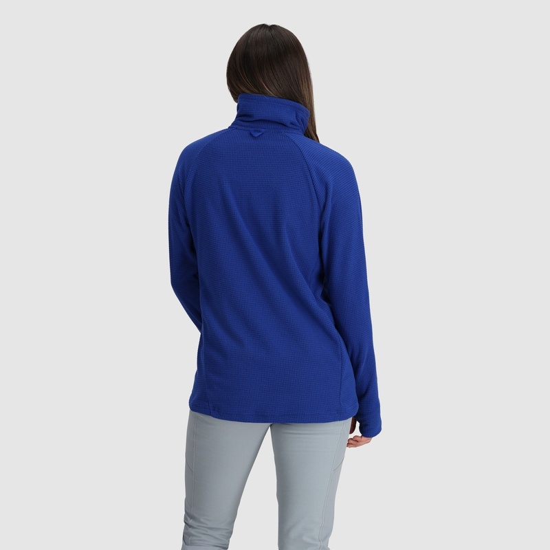 Outdoor Research Trail Mix Snap Pullover Damen Blau | Österreich-056MGHRXL