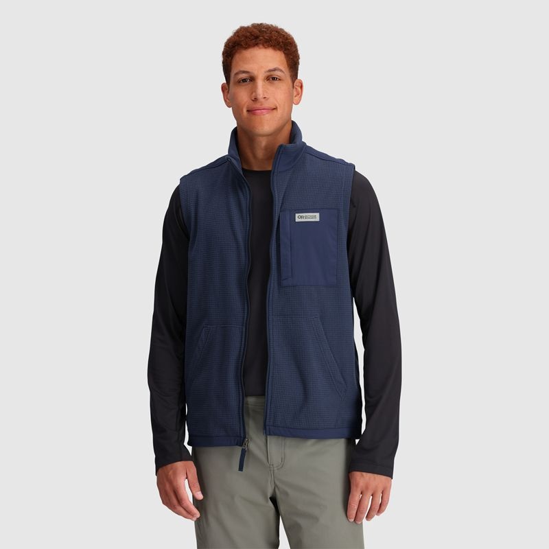 Outdoor Research Trail Mix Weste Herren Navy | Österreich-738BJLVDF