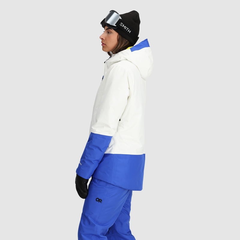 Outdoor Research Tungsten II Skijacke Damen Weiß Blau | Österreich-175VHUWIS