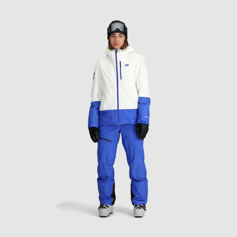 Outdoor Research Tungsten II Skijacke Damen Weiß Blau | Österreich-175VHUWIS
