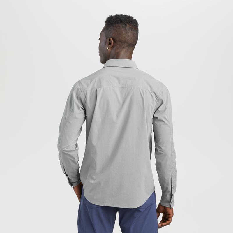 Outdoor Research Way Station Long Sleeve Hemd Herren Grau | Österreich-528HAJLYQ